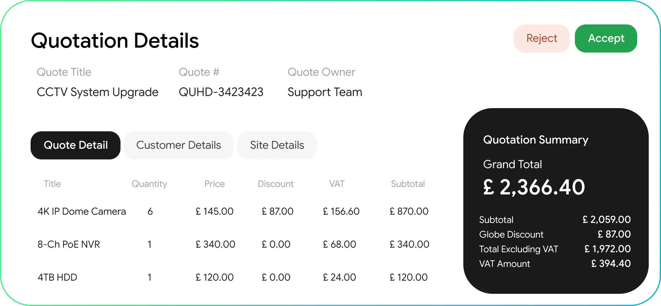 Branded client portal view showing SLA performance, visible jobs and documents